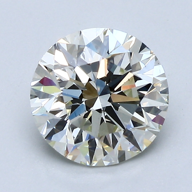 1.71 Carat Round Cut Natural Diamond